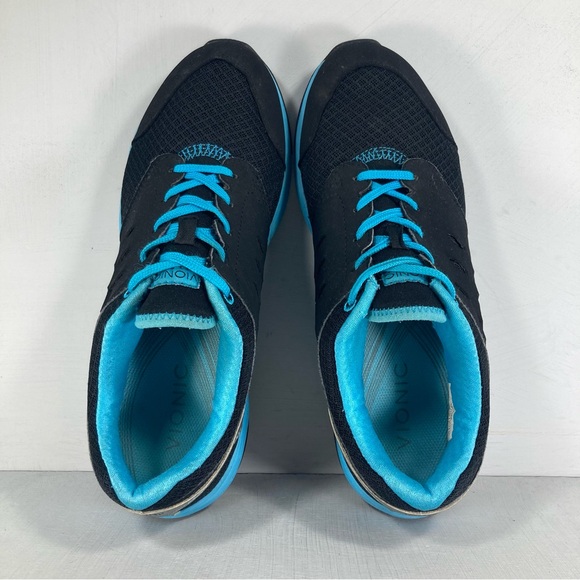 Vionic Venture Running Shoes Athletic Sneakers Black Blue Women 10 - Picture 7 of 9